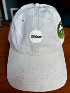 Titleist Montauk Golf Hat with Great Seal of the Muscogee Nation Custom Patch
